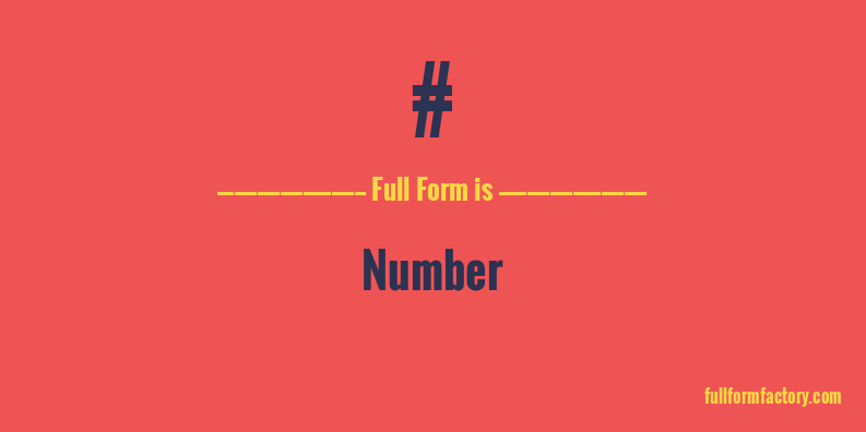 #-full-form