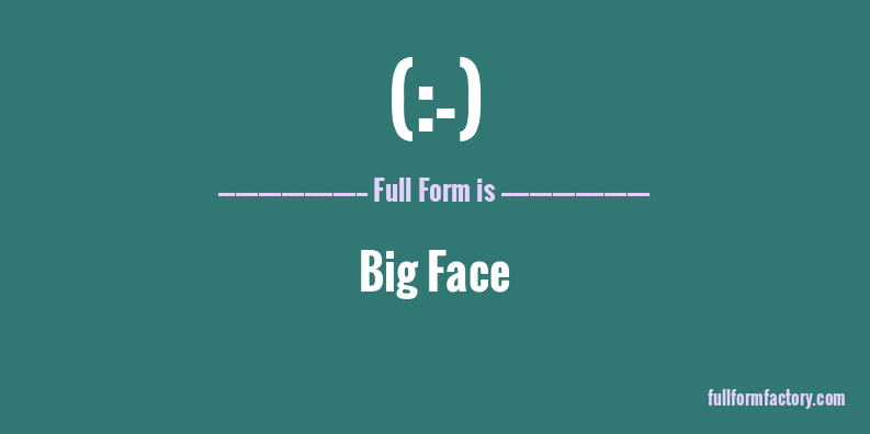 (:-)-full-form