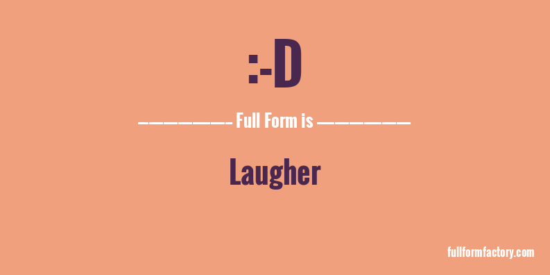 :-d-full-form