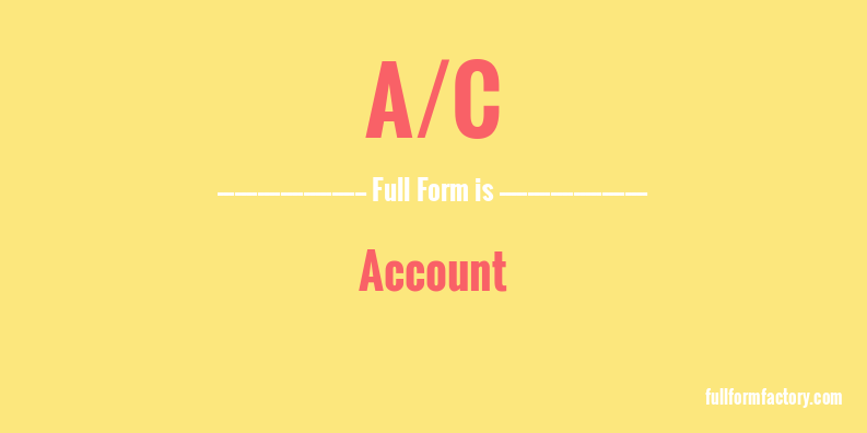 a/c-full-form