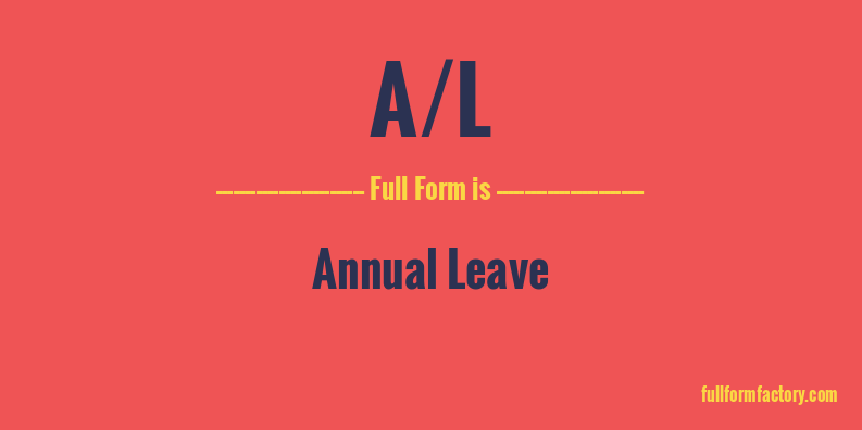 a/l-full-form