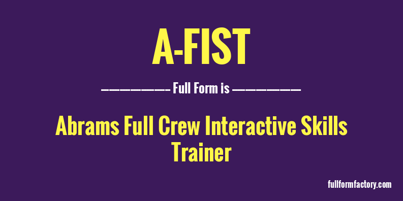 a-fist-full-form
