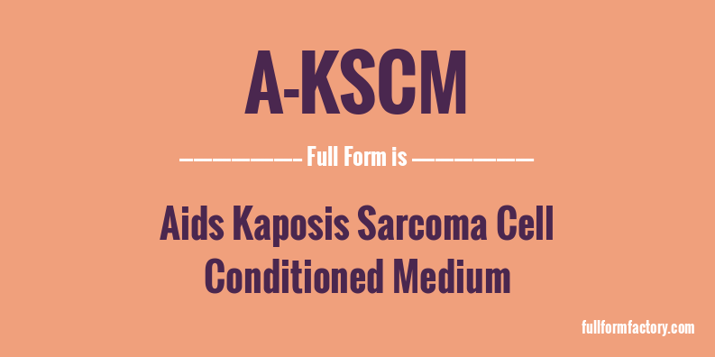a-kscm-full-form