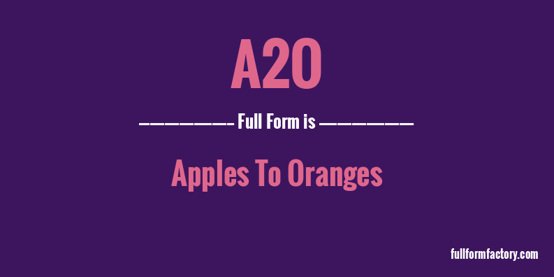 a2o-full-form