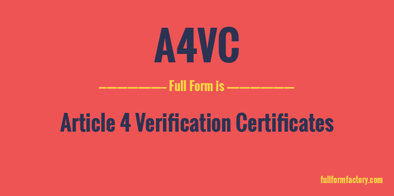 a4vc-full-form