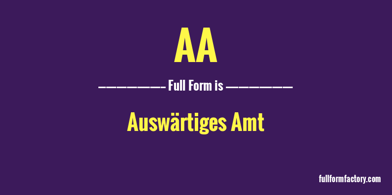 aa-full-form