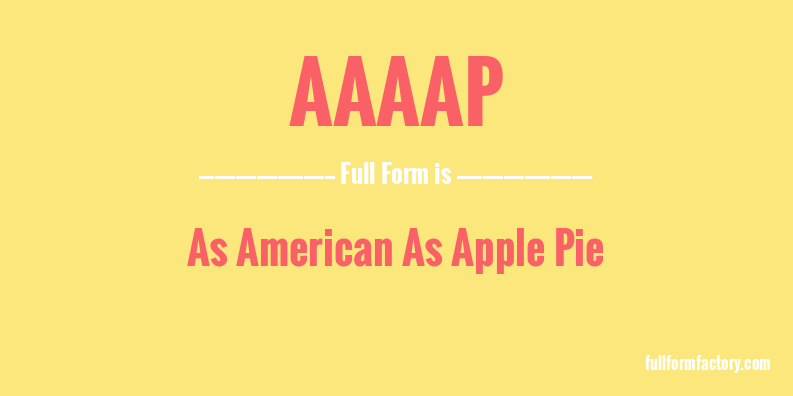 aaaap-full-form