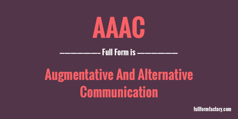 aaac-full-form