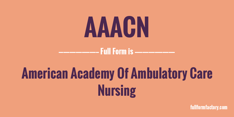 aaacn-full-form