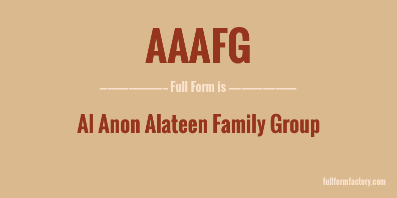 aaafg-full-form