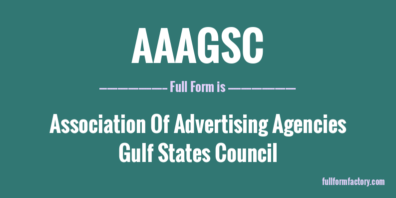 aaagsc-full-form