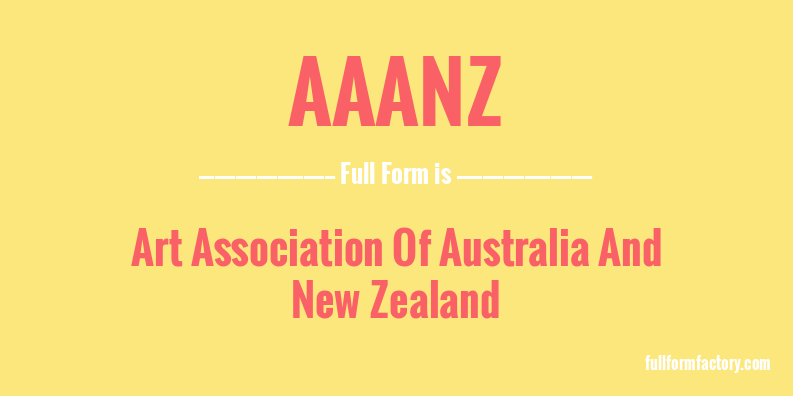 aaanz-full-form