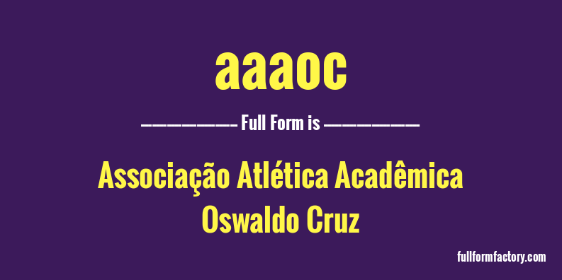 aaaoc-full-form