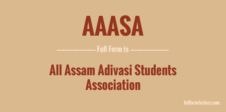 aaasa-full-form