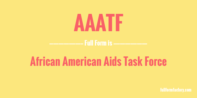 aaatf-full-form