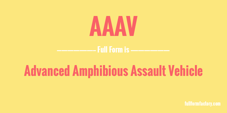 aaav-full-form