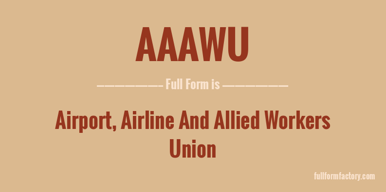 aaawu-full-form