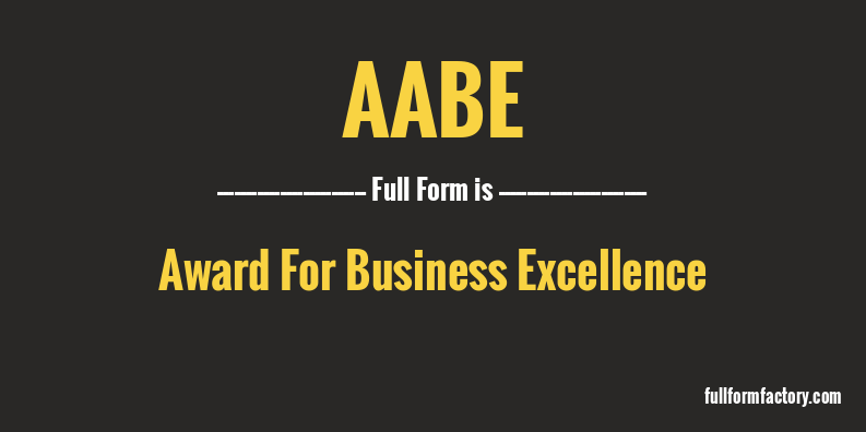 aabe-full-form