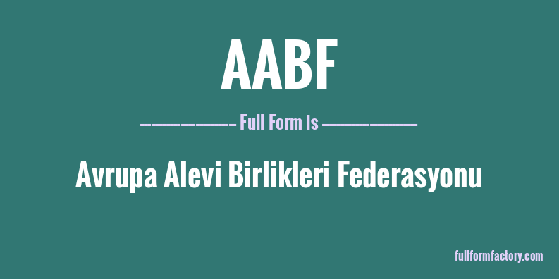 aabf-full-form