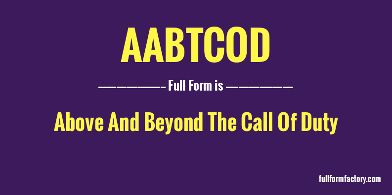 aabtcod-full-form