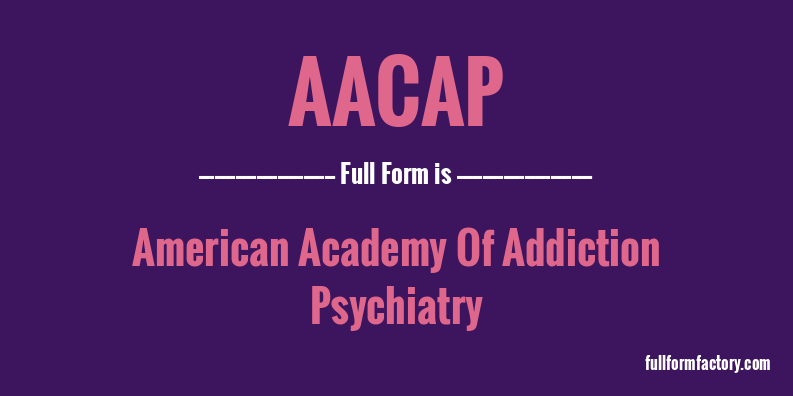 aacap-full-form