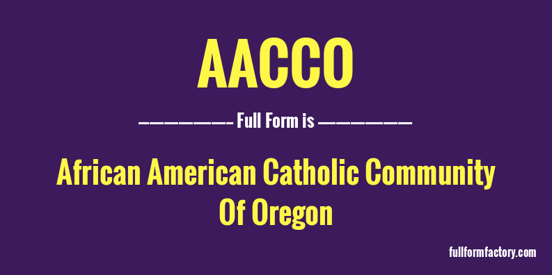 aacco-full-form