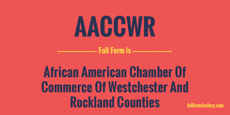 aaccwr-full-form