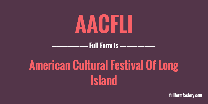 aacfli-full-form