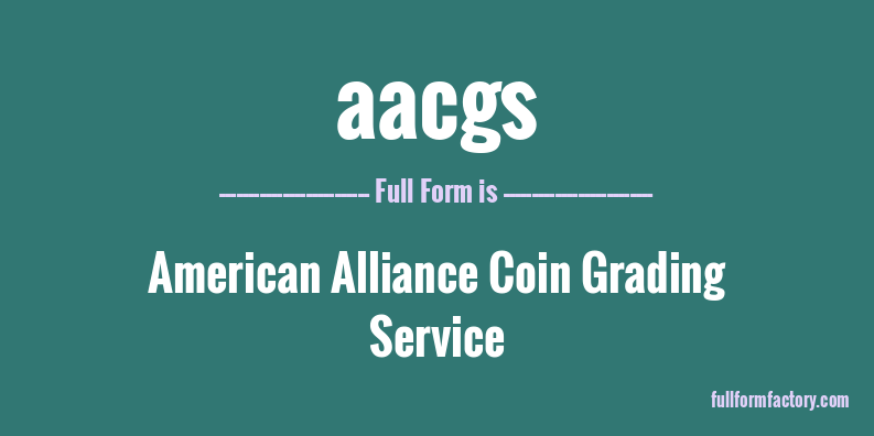 aacgs-full-form