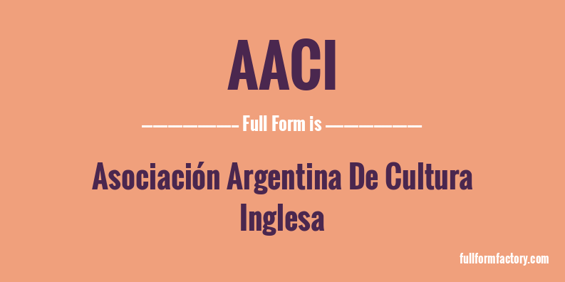 aaci-full-form