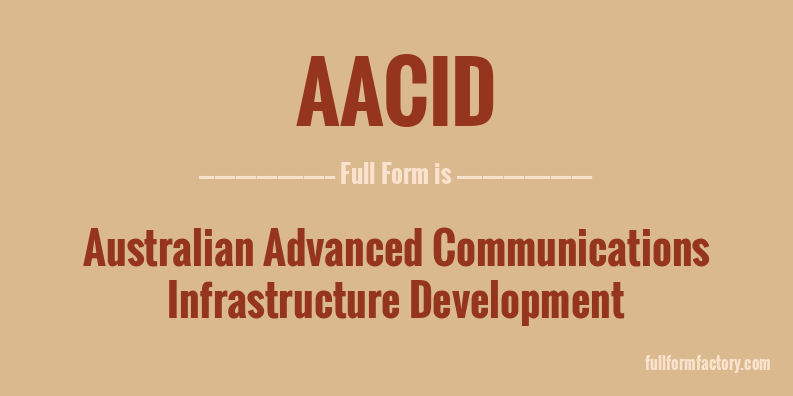 aacid-full-form
