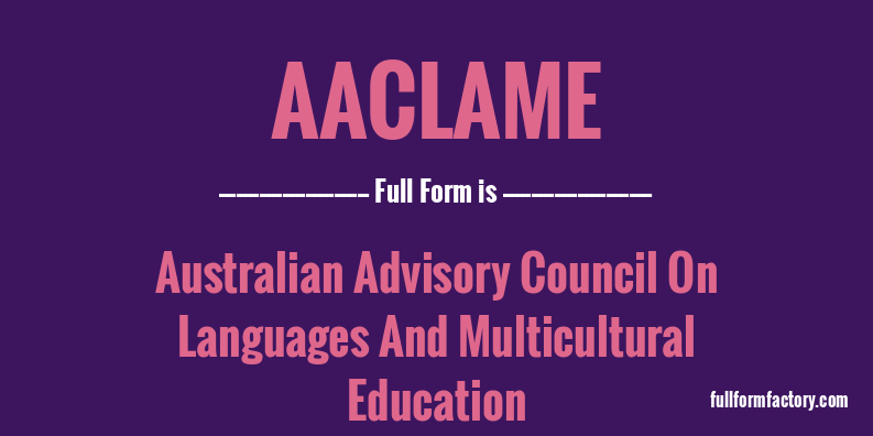 aaclame-full-form