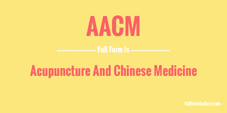 aacm-full-form