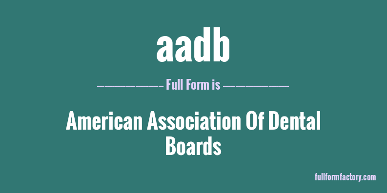 aadb-full-form