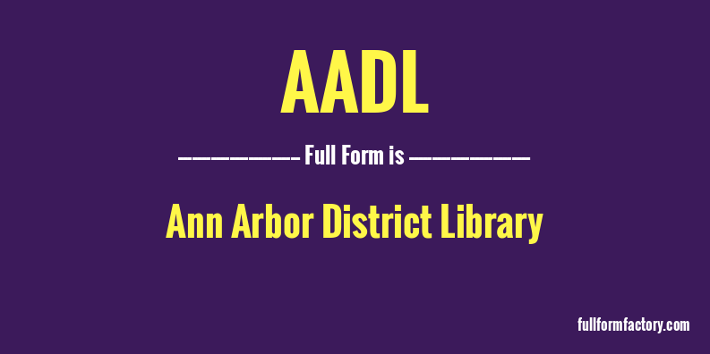 aadl-full-form