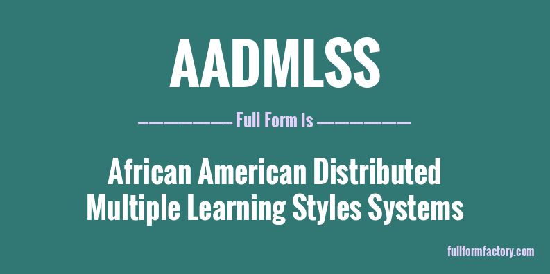 aadmlss-full-form