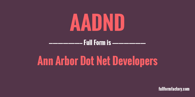 aadnd-full-form