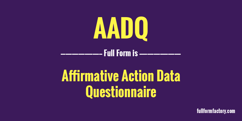 aadq-full-form