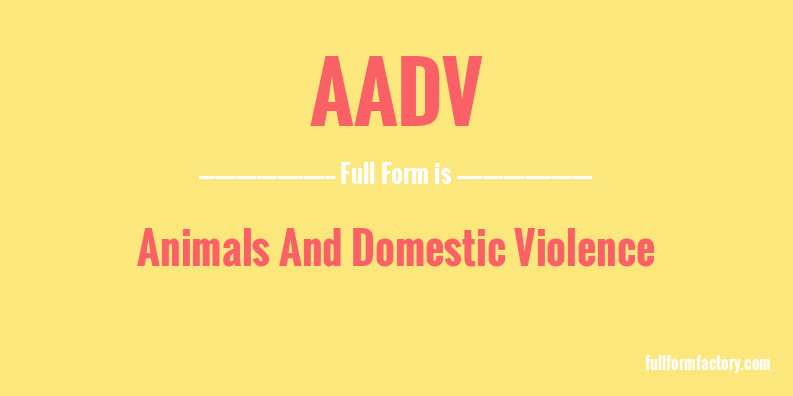 aadv-full-form