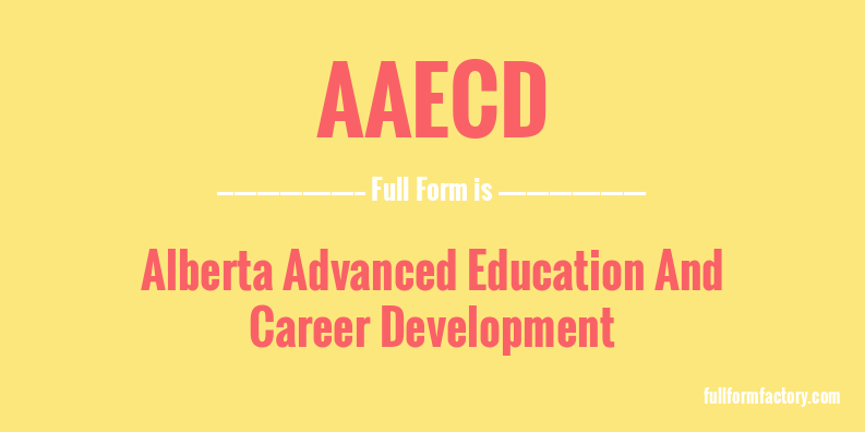 aaecd-full-form