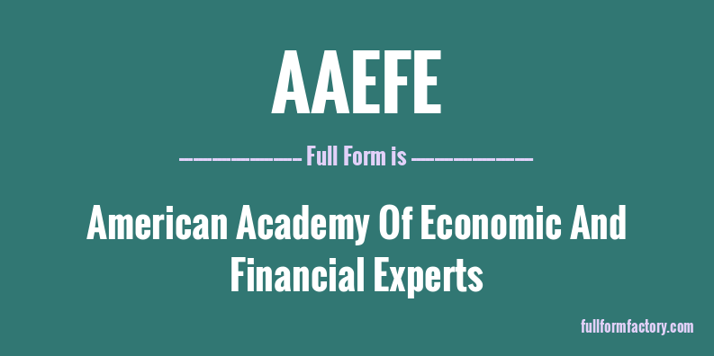aaefe-full-form