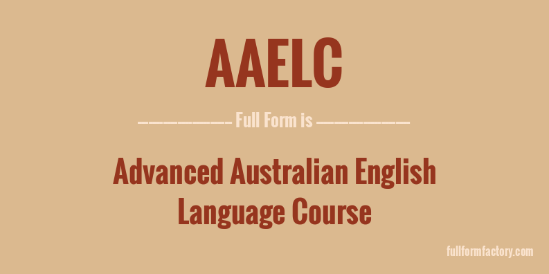 aaelc-full-form