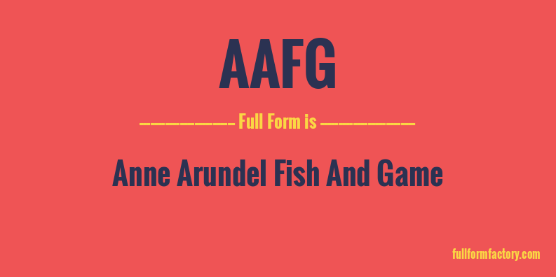 aafg-full-form