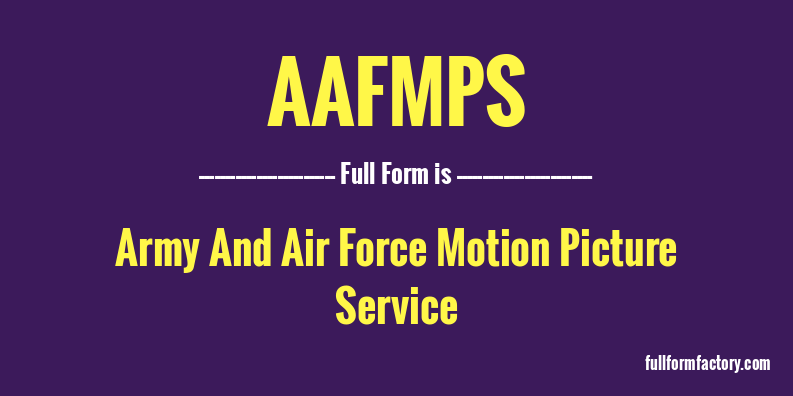 aafmps-full-form
