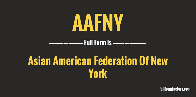 aafny-full-form