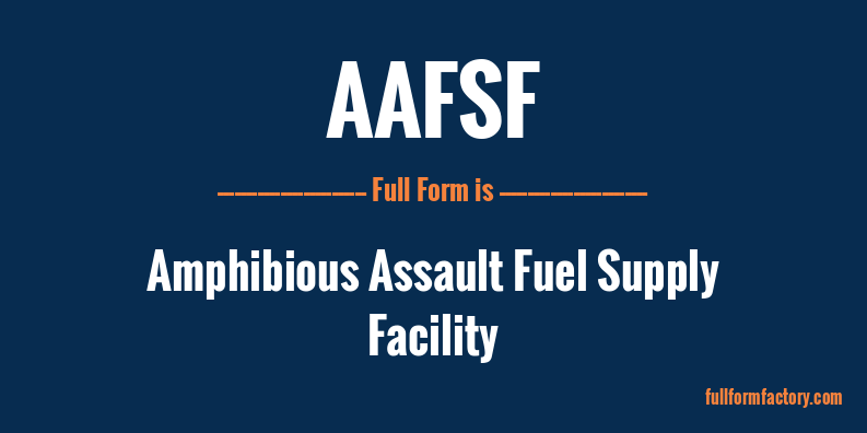aafsf-full-form