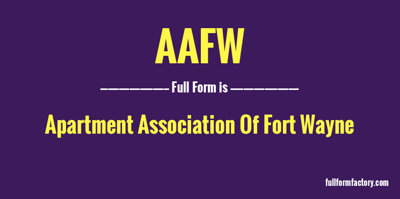 aafw-full-form