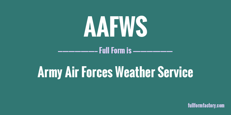 aafws-full-form