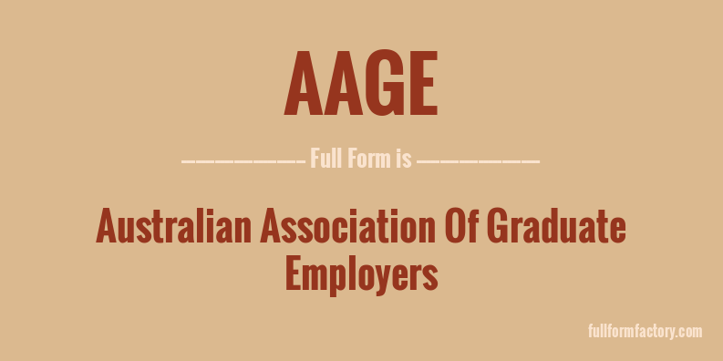 aage-full-form