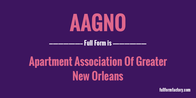aagno-full-form